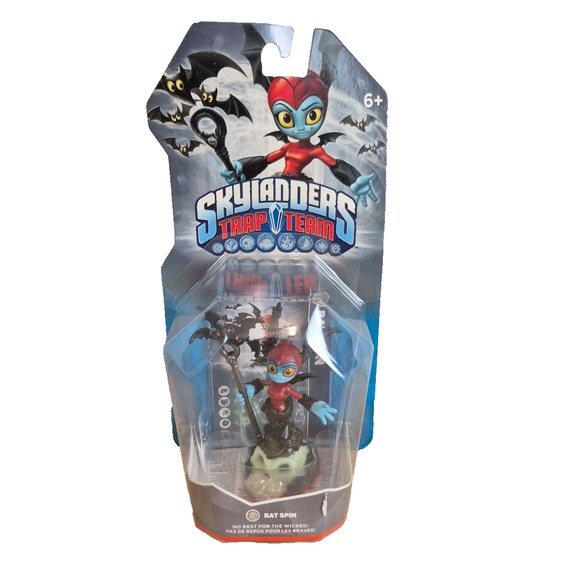 Skylanders Activision Trap Team Bat Spin Toys To Life Video Game Figure